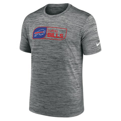 Buffalo Bills Big & Tall Velocity Performance T-Shirt Charcoal - Nike