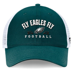 Philadelphia Eagles Timeout Trucker Adjustable Hat Midnight Green - Fanatics