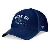 Tennessee Titans Timeout Trucker Adjustable Hat Navy - Fanatics