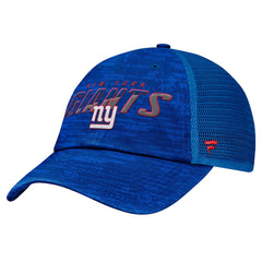 New York Giants Challenge Trucker Adjustable Hat Heather Royal - Fanatics