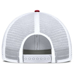 San Francisco 49ers Flawless Stripe Adjustable Hat White/Scarlet - Fanatics