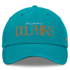 Miami Dolphins Women's Review Unstructured Adjustable Hat Aqua - Fanatics