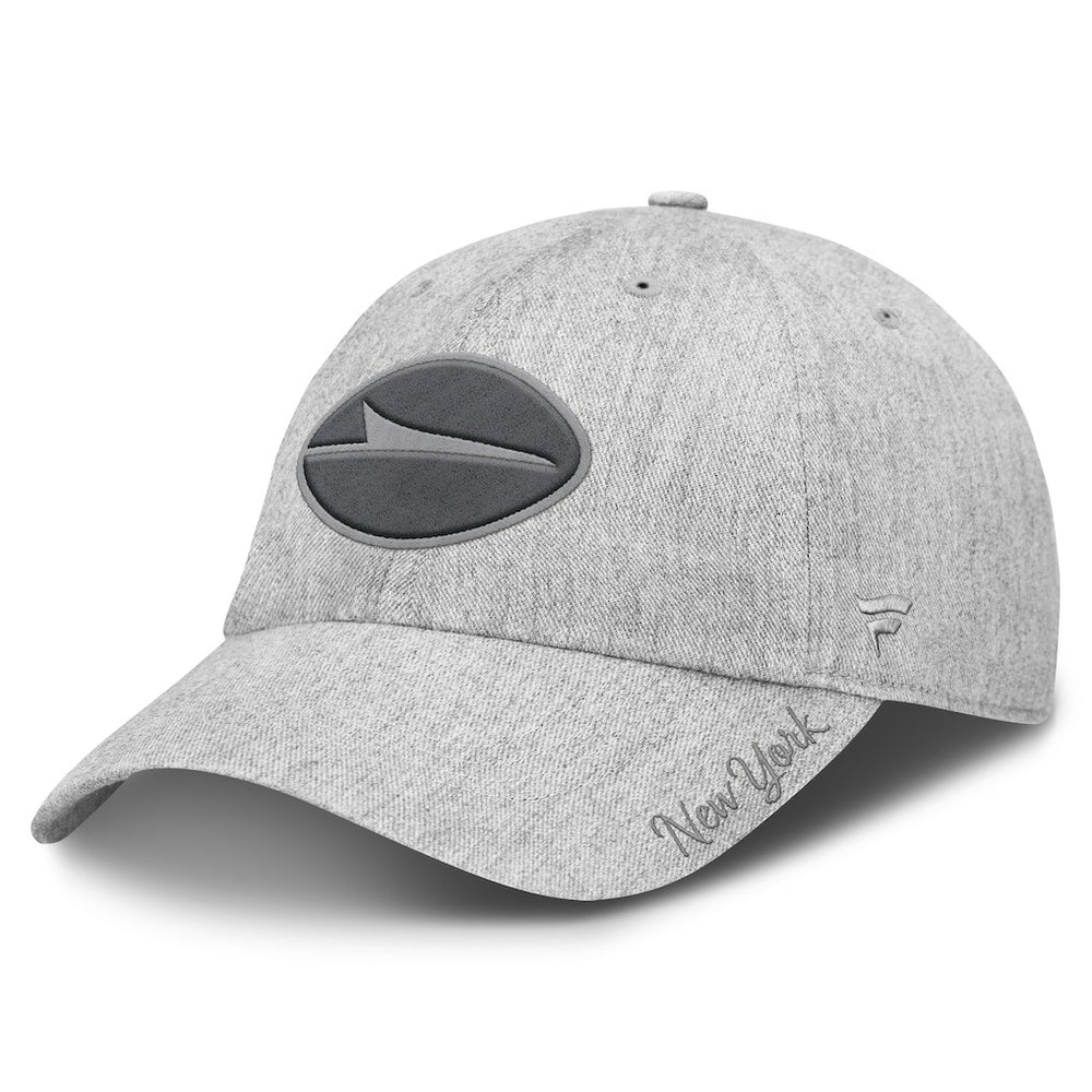 New York Jets Women's Luna Rock Adjustable Hat Heather Gray - Fanatics