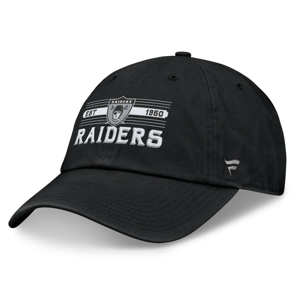Las Vegas Raiders Vintage Delay Adjustable Hat Black - Fanatics