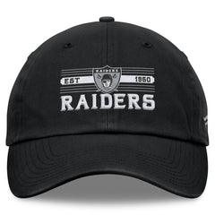 Las Vegas Raiders Vintage Delay Adjustable Hat Black - Fanatics