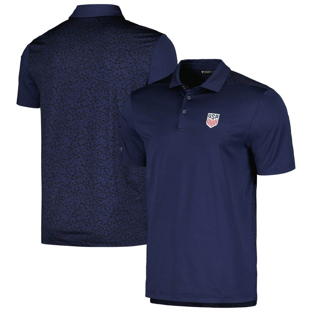 USMNT Levelwear Spry Performance Polo - Navy