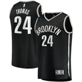 Fanatics - Cam Thomas Brooklyn Nets Big & Tall Fast Break Player Jersey - Black - Icon Edition