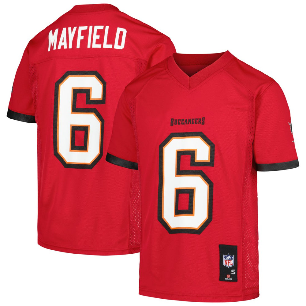 Baker Mayfield Tampa Bay Buccaneers Youth Replica Player Jersey Red - NFL