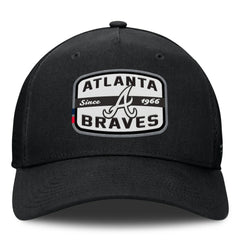 Atlanta Braves Fanatics Team Patch A-Frame Trucker Snapback Hat Sale