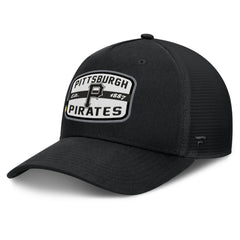 Pittsburgh Pirates Fanatics Team Patch A-Frame Trucker Snapback Hat for sale