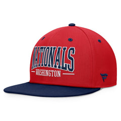Washington Nationals Fanatics Fundamental Bold Snapback Hat for sale
