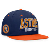 Houston Astros Fanatics Fundamental Bold Snapback Hat discount