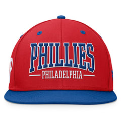 Philadelphia Phillies Fanatics Fundamental Bold Snapback Hat On Sale