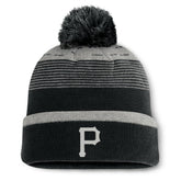 Pittsburgh Pirates Fanatics Fundamental Gradient Cuffed Knit Hat with Pom Lifestyle