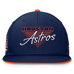 Houston Astros Fanatics Fundamental Tri-Script Fitted Hat for sale