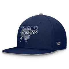 New York Yankees Fanatics Fundamental Tri-Script Fitted Hat discount