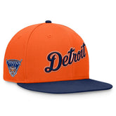 Detroit Tigers Fanatics Fundamental Two-Tone Fitted Hat for sale