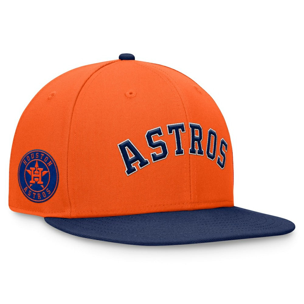 Houston Astros Fanatics Fundamental Two-Tone Fitted Hat On Sale