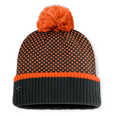 San Francisco Giants Fanatics Women's Fundamental Jacquard Cuffed Knit Hat with Pom Sale
