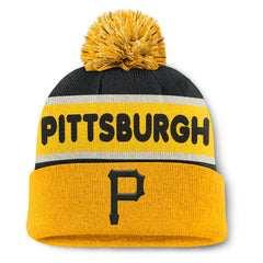 Pittsburgh Pirates Fanatics Heritage Cuffed Knit Hat with Pom Sale