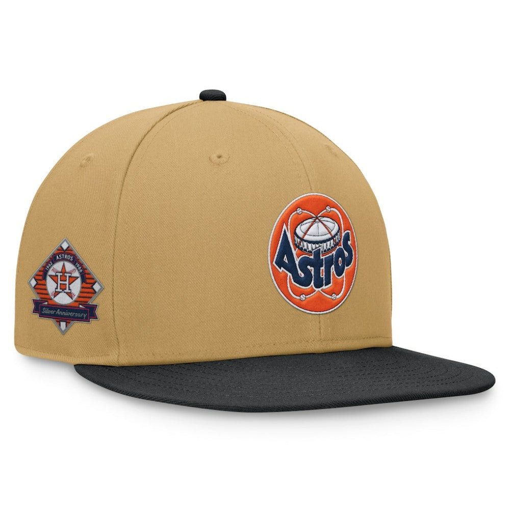 Houston Astros Fanatics Heritage Two-Tone Fitted Hat discount