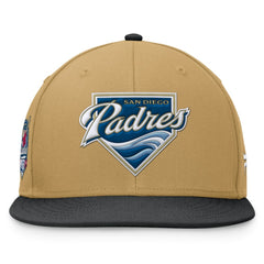 San Diego Padres Fanatics Heritage Two-Tone Fitted Hat for sale