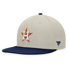 Houston Astros Fanatics Team Two-Tone Snapback Hat Lifestyle