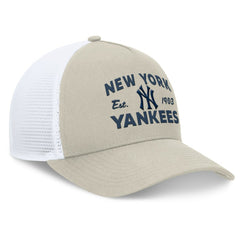 New York Yankees Fanatics A-Frame Trucker Adjustable Hat Clearance