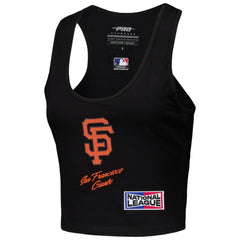 San Francisco Giants Pro Standard Women's Fast Lane Fitted Tri-Blend Cropped Tank Top Sale