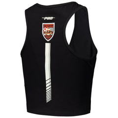 San Francisco Giants Pro Standard Women's Fast Lane Fitted Tri-Blend Cropped Tank Top Sale