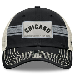 Chicago White Sox Fanatics Heritage Stripe Trucker Adjustable Hat Lifestyle