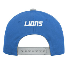 Detroit Lions Youth Team Pre-Curved Adjustable Hat Blue - NFL