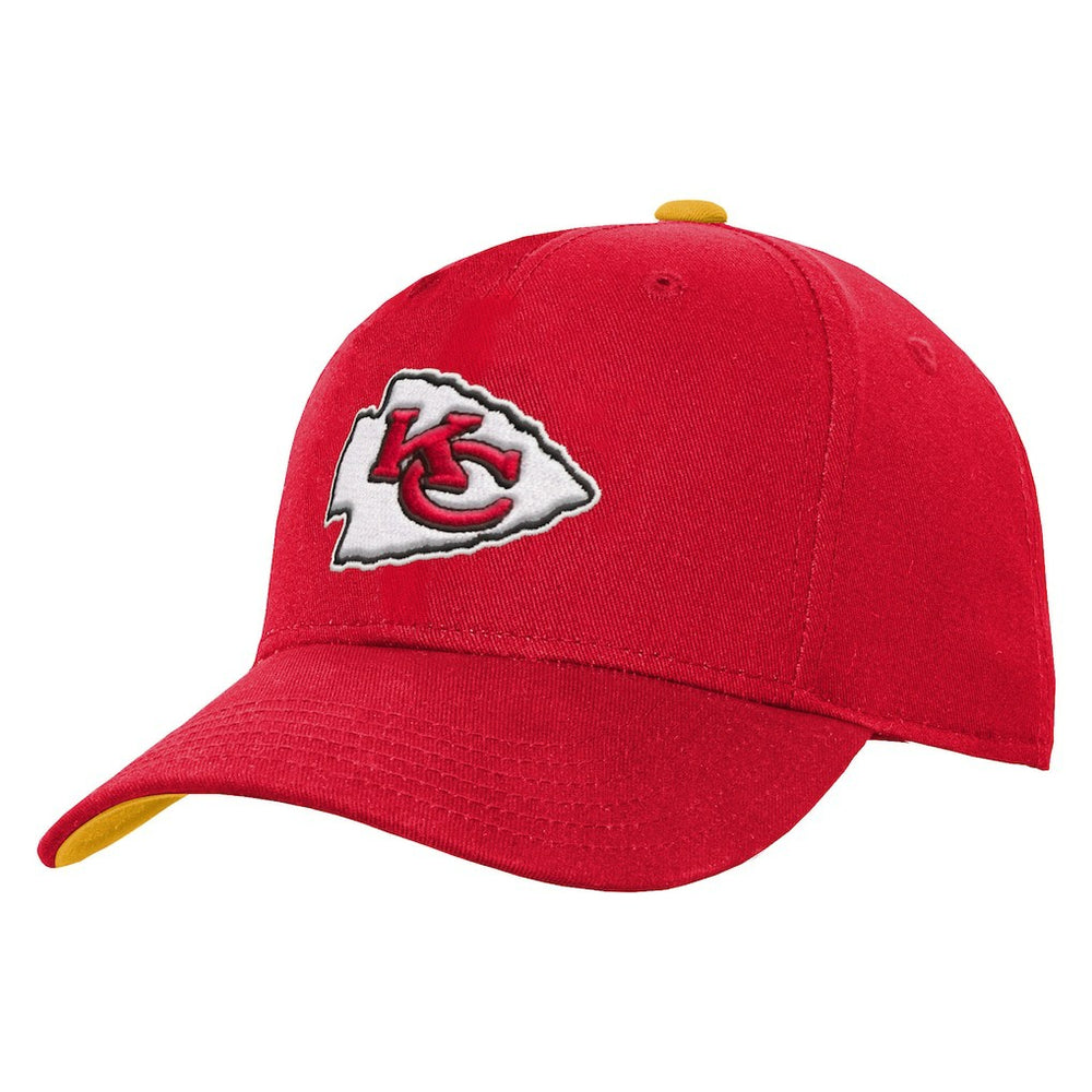 Kansas City Chiefs Youth Team Pre-Curved Adjustable Hat Red - NFL
