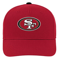 San Francisco 49ers Youth Team Pre-Curved Adjustable Hat Scarlet - NFL