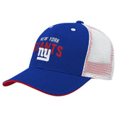New York Giants Youth Core Lockup Trucker Adjustable Hat Royal - NFL