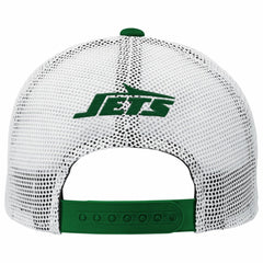 New York Jets Youth Core Lockup Trucker Adjustable Hat Green - NFL