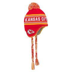 Kansas City Chiefs Preschool Jacquard Tassel Knit Hat with Pom Red - NFL