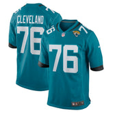 Ezra Cleveland Jacksonville Jaguars Game Jersey Teal - Nike