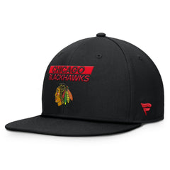 Chicago Blackhawks Fanatics Authentic Pro Prime Snapback Hat Black