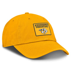 Nashville Predators - Fanatics Authentic Pro Prime Adjustable Hat Gold