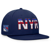New York Rangers Fanatics Authentic Pro Rink Snapback Hat Navy