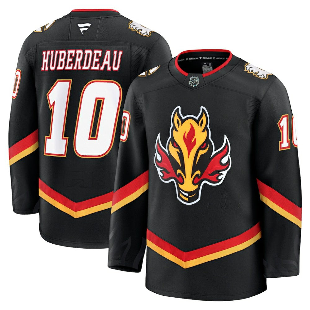 Jonathan Huberdeau Calgary Flames - Fanatics Alternate Premium Jersey Black