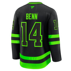 Jamie Benn Dallas Stars - Fanatics Alternate Premium Jersey Black
