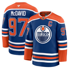 Connor McDavid Edmonton Oilers - Fanatics Home Premium Jersey Royal