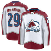 Nathan MacKinnon Colorado Avalanche - Fanatics Away Premium Jersey White