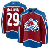 Nathan MacKinnon Colorado Avalanche - Fanatics Home Premium Jersey Burgundy