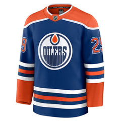 Leon Draisaitl Edmonton Oilers - Fanatics Home Premium Jersey Royal