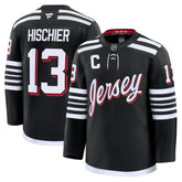 Nico Hischier New Jersey Devils - Fanatics Alternate Premium Jersey Black