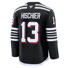 Nico Hischier New Jersey Devils - Fanatics Alternate Premium Jersey Black