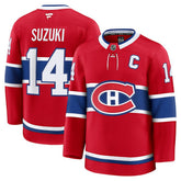 Nick Suzuki Montreal Canadiens - Fanatics Home Premium Jersey Red